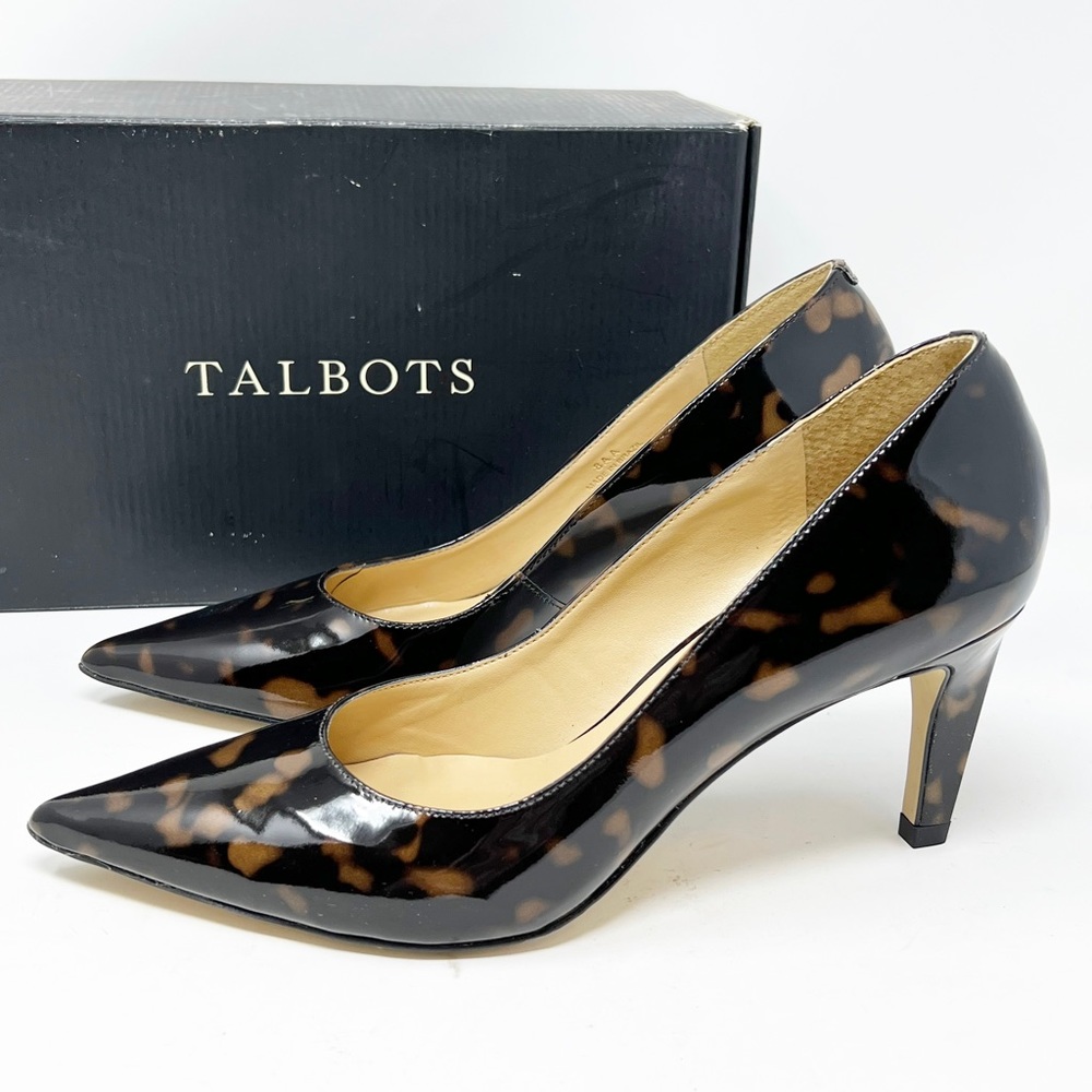 Talbots Black and Brown Heels